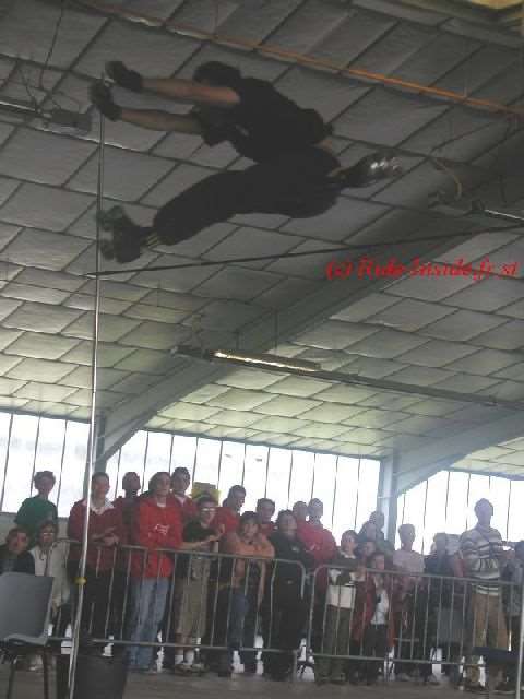 Bilan de l'étape de Coupe de France de roller acrobatique d'Andilly 2005