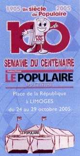 Démonstrations de roller 2005 à Limoges (87)