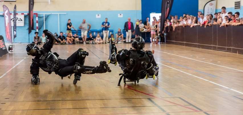 Cérémonie d&rsquo;ouverture du championnat de France de Roller Slalom 2015