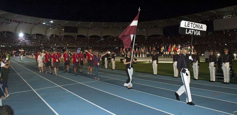 La cérémonie d'ouverture des World Games 2013