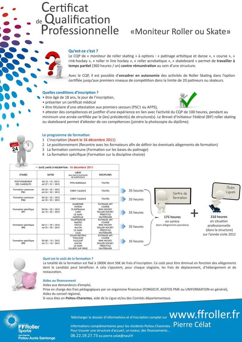 Certificat de Qualification Professionnelle roller