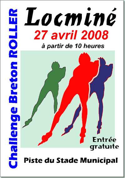 Course Régionale de roller 2008 Locminé (56)
