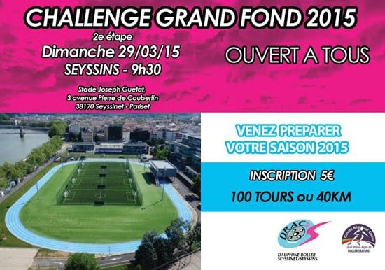 Epreuve du Challenge Grand Fond Rhône Alpes 2015 à Seyssinet (38)