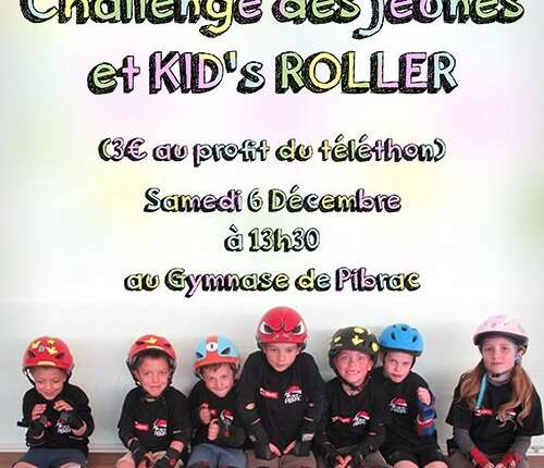Combiné Kid&rsquo;s Roller et Challenge du jeune patineur 2014 à Pibrac (31)