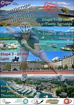 Finale du challenge outdoor AURA 2018 à Thonon les bains (74)