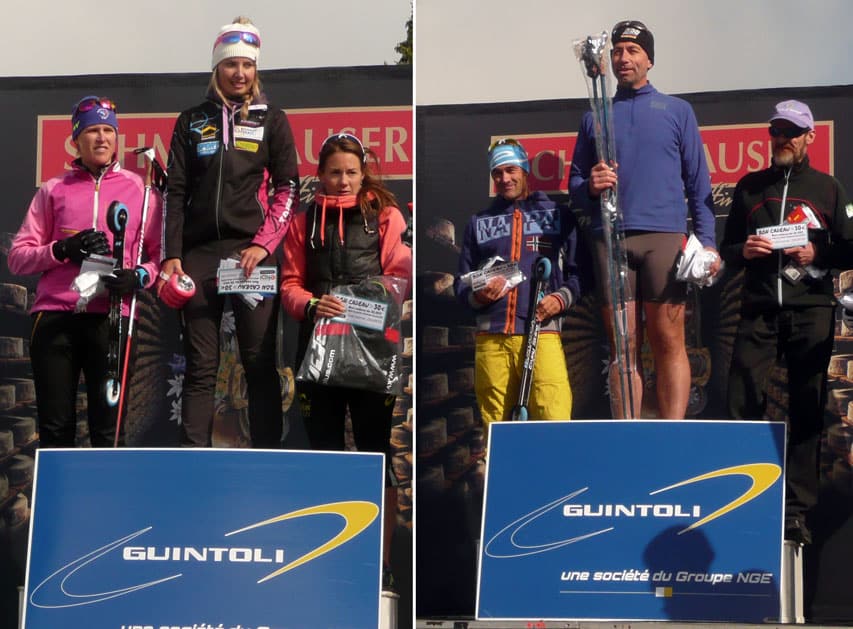 Podiums 2016 du challenge roller et ski