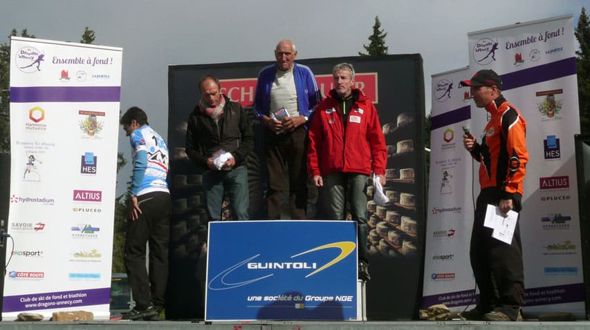 Podium Master 2016 du challenge roller et ski