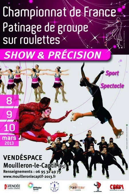 Championnat de France de Patinage de Groupe 2013 à Mouilleron-le-Captif (85)