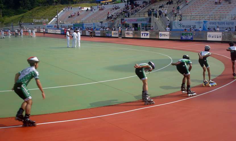 La délégation pakistanaise aux championnats du Monde