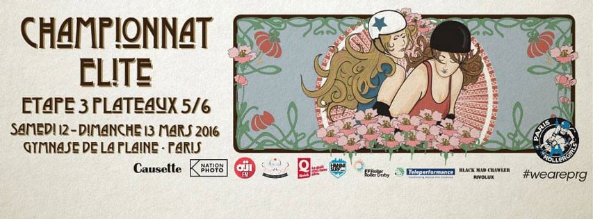 Etape 3 du Championnat de France de Roller Derby catégorie Elite 2016