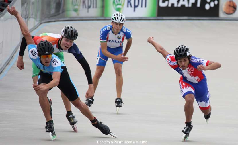 Les 500 m sur piste au championnat d'Europe de vitesse 2011 - juniors
