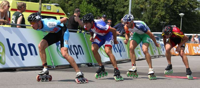 Ewen Fernandez derrière Bart Swings sur la course à points Ewen Fernandez derrière Bart Swings sur la course à points