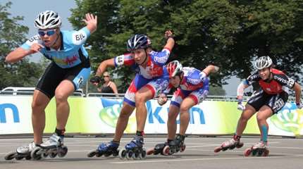 Euro roller course 2011 : 3 médailles de plus à aux courses à éliminations route