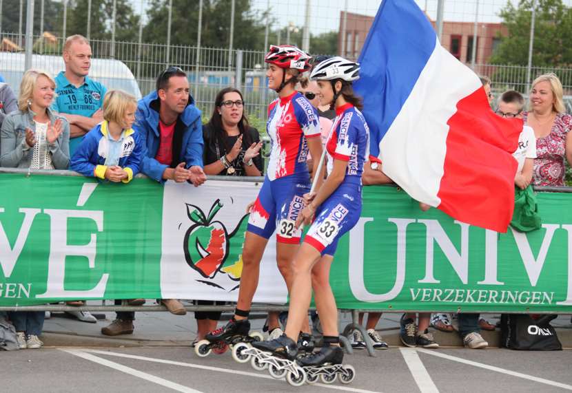 Championnat d'Europe : relais américaine route juniors dames