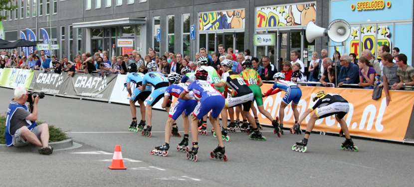 Championnat d'Europe : relais américaine route juniors hommes