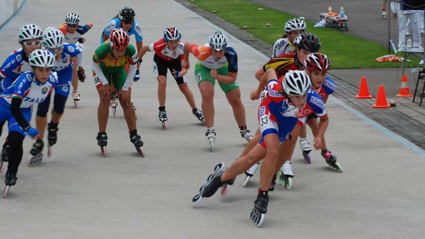 Victoire de nathalie Barbotin sur les courses à élimination du championnat d'Europe 2011