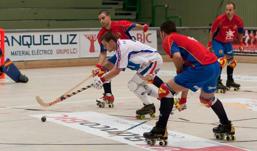 L'équipe de France au championnat d'Europe de rink-hockey