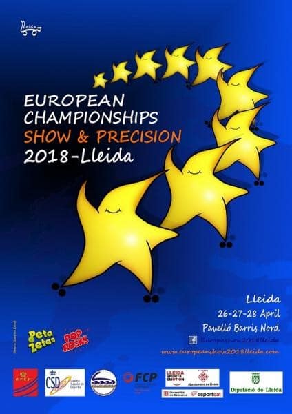 Championnat d&rsquo;Europe de patinage de groupe Show et Précision 2018 à Lleida (Espagne)
