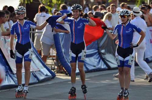 Les jeunes ouvrent la voie au championnat d'Europe roller course