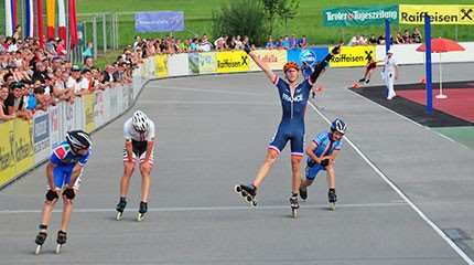Championnat d&rsquo;Europe de roller course 2015 : bilan de la première journée sur piste