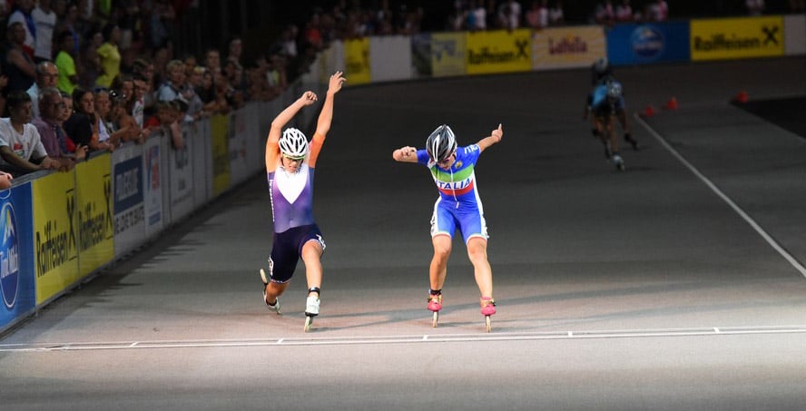 Championnat d'Europe de roller course 2015 : courses à éliminations