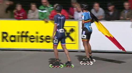 Triplé de l'équipe de France sur 1000 m
