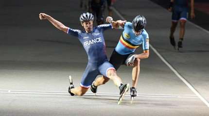 Championnat d’Europe de roller course 2015 : bilan de la seconde journée sur piste