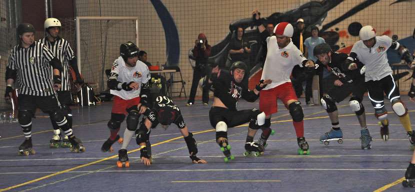 Les Quad Guards au championnat Européen 2012 de roller derby