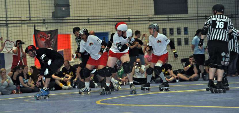 Les Quad Guards au championnat Européen 2012 de roller derby Les Quad Guards au championnat Européen 2012 de roller derby