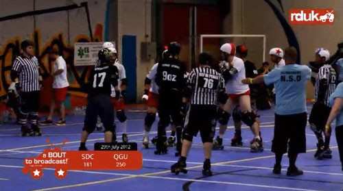 Les Quad Guards 2èmes du championnat d&rsquo;Europe des clubs de Roller Derby masculin