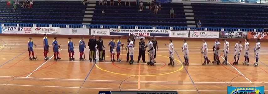 Euro rink hockey U17 2015 à Luso (Portugal) : Andorre &#8211; Italie