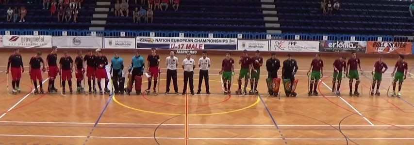 Euro rink hockey U17 2015 à Luso (Portugal) : Autriche &#8211; Portugal