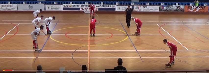Euro rink hockey U17 2015 à Luso (Portugal) : France-Angleterre