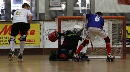 championnat europe u17 rink hockey 2016 petite finale france allemagne small