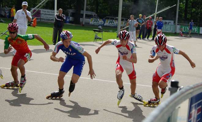 Bilan du championnat d'Europe de roller course Jeunes 2007 à Heerde (Pays-Bas)