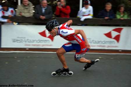 championnat europe vitesse oostende 2009 nicolas pelloquin