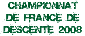 Calendrier officiel de roller descente 2008