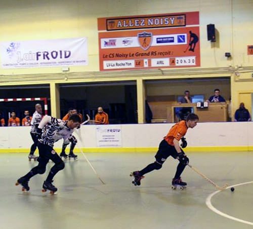 Noisy contre le Roc Vaulx en Velin