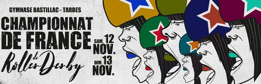 1ère journée du championnat de France N2 Roller Derby 2016-2017 (Zone Sud-Ouest)