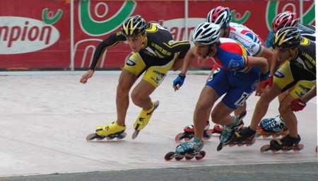 Julien Despaux au Championnat de France Piste 2007