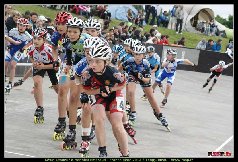 Championnat de France piste 2012 : les jeunes en piste