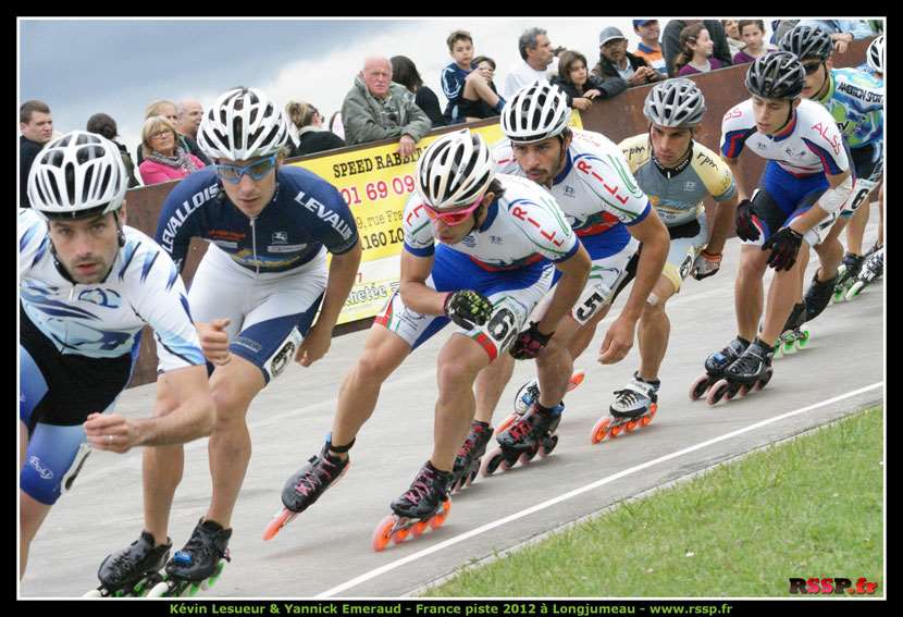 Championnat de France piste 2012 : le peloton élite