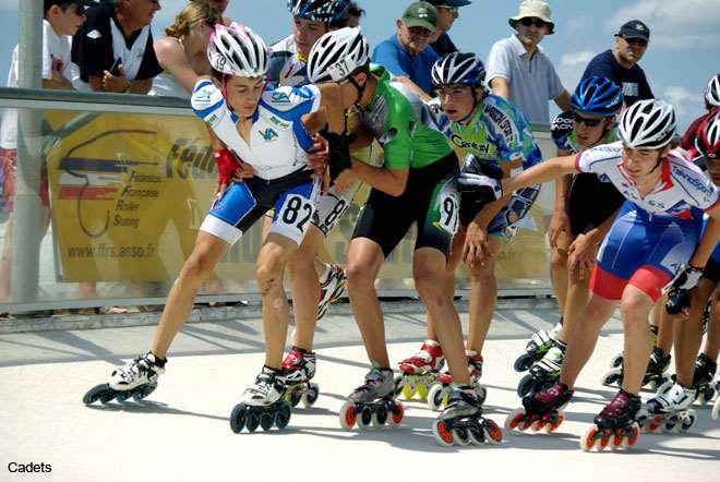 Le peloton des cadets