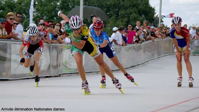Bilan du championnat de France Piste roller course CJS 2009