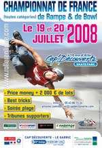 Présentation du championnat de France et rampe et Bowl 2008
