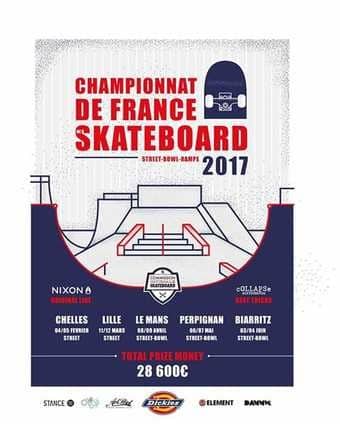 5éme et dernière étape du championnat de France de Skateboard 2017