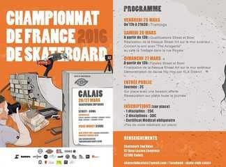 Championnat de France 2016 de Skateboard à Calais (62)