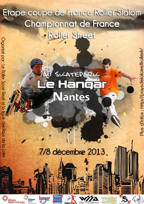 Championnat de France roller street et Coupe de France slalom 2013