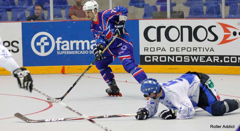 Quart de finale France Italie au championnat du monde de roller hockey 2012