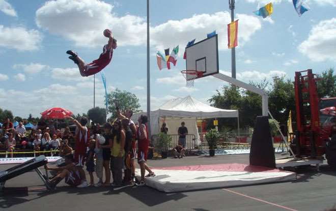 Des dunks impressionnants !